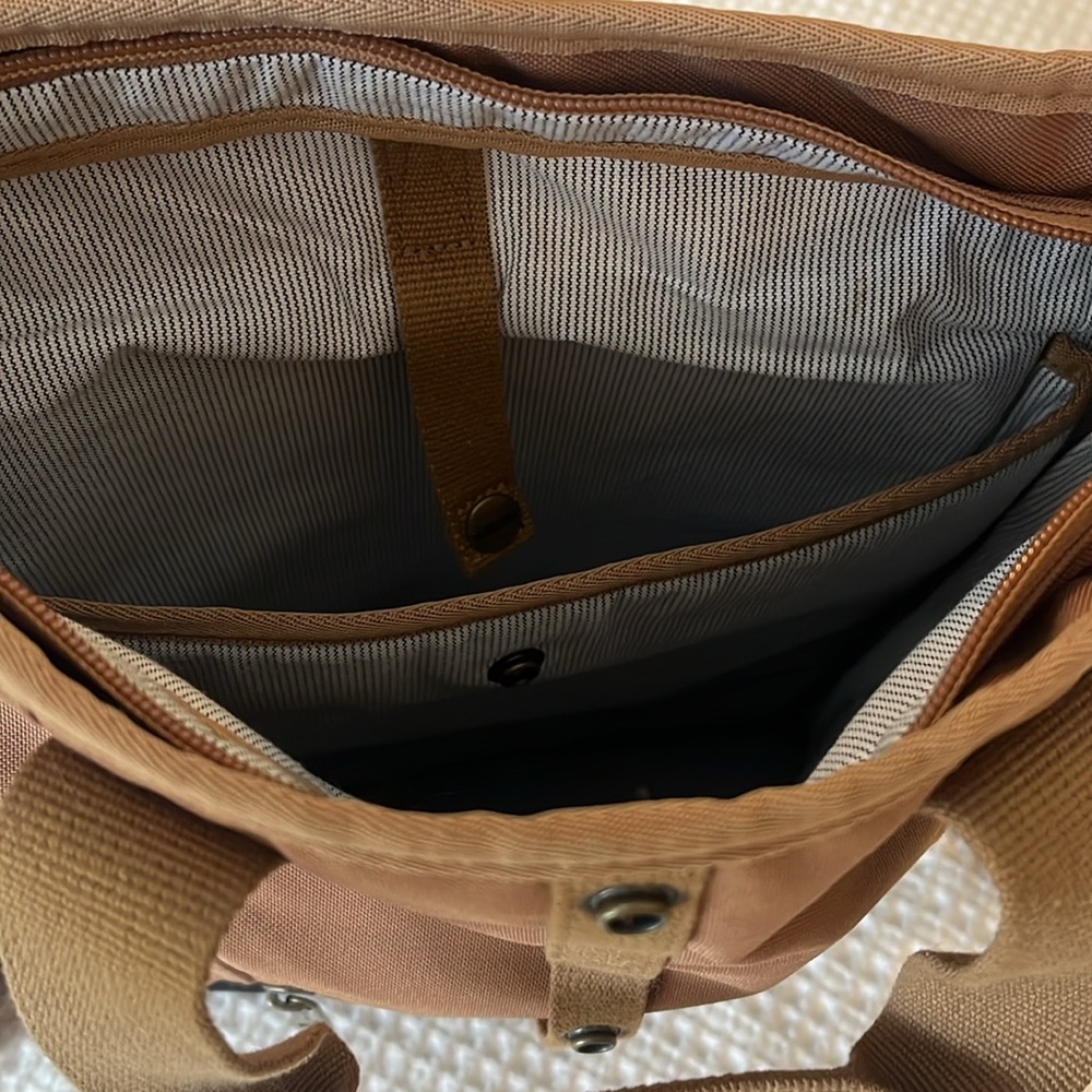 Carhartt Tan Backpack with Signature Design - Picture 8 of 12